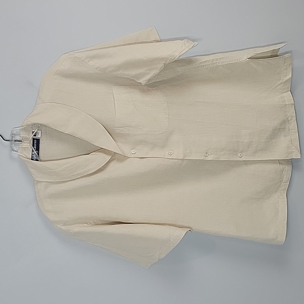 Vintage Ralph Lauren Union Made Linen button up top